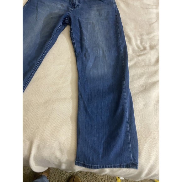 Calvin Klein Relaxed Straight Men’s Blue Denim Jeans Size 36W 30L - Picture 7 of 16